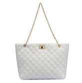 Liza large shoulder bag White